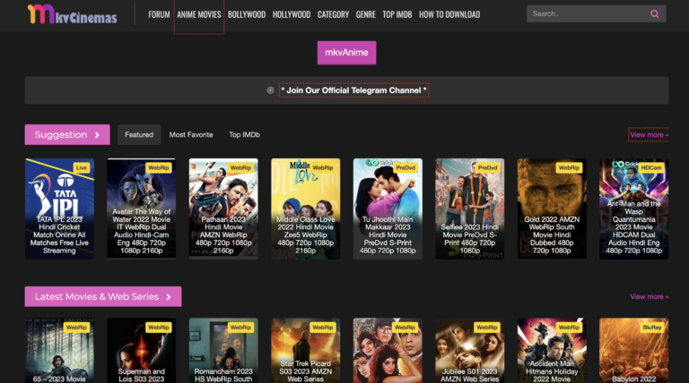 MkvCinemas.com Bollywood Movies Download: A-Z Online 🍿