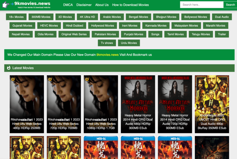 9kmovies Hollywood: 🎬 Download Free Bollywood, Bengali App